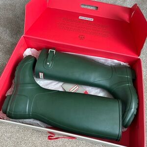 Hunter Original Women's Green Boots